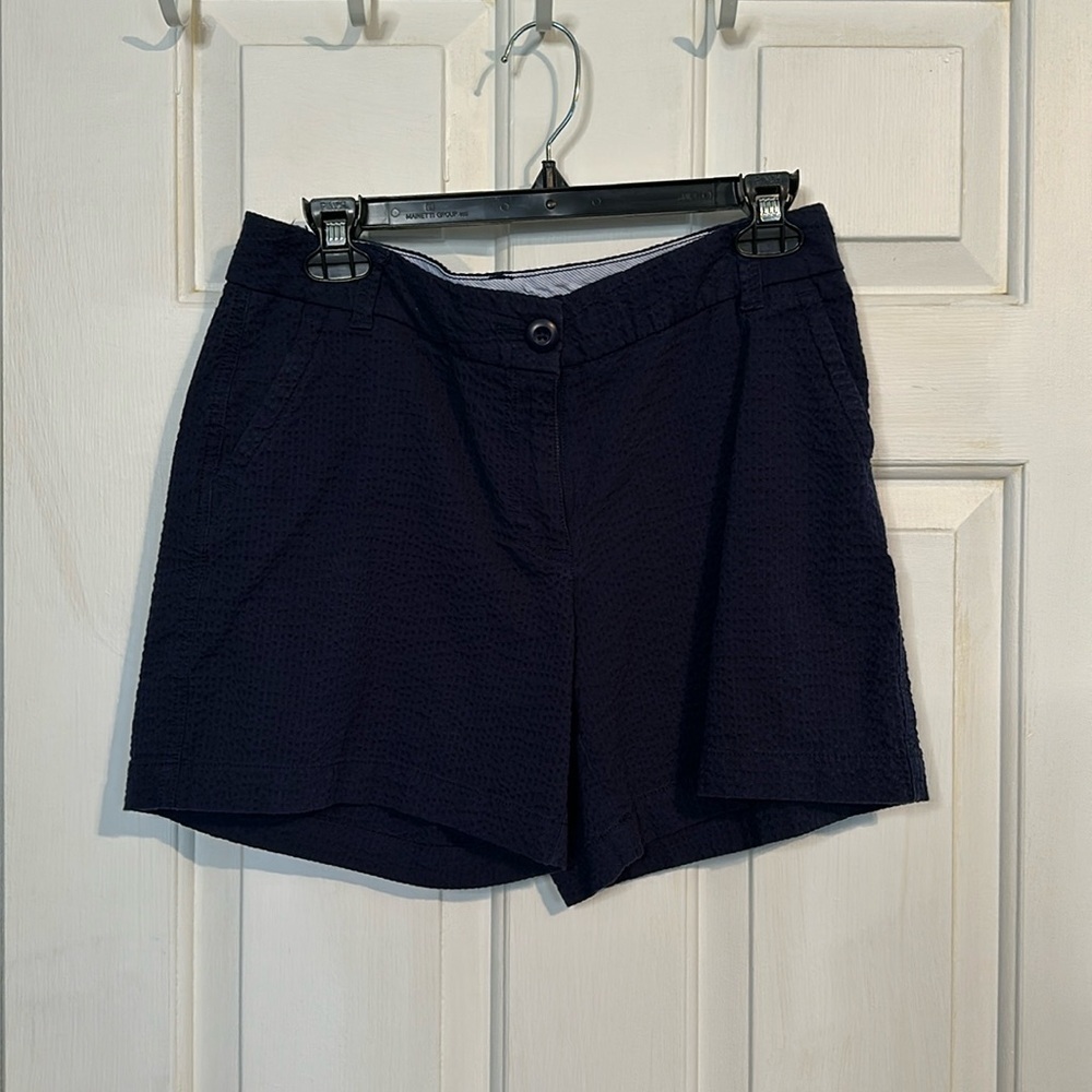 Crown & Ivy Caroline Navy short size 6